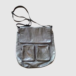 Rudsak Leather Messenger Bag Vintage Men Women Unisex